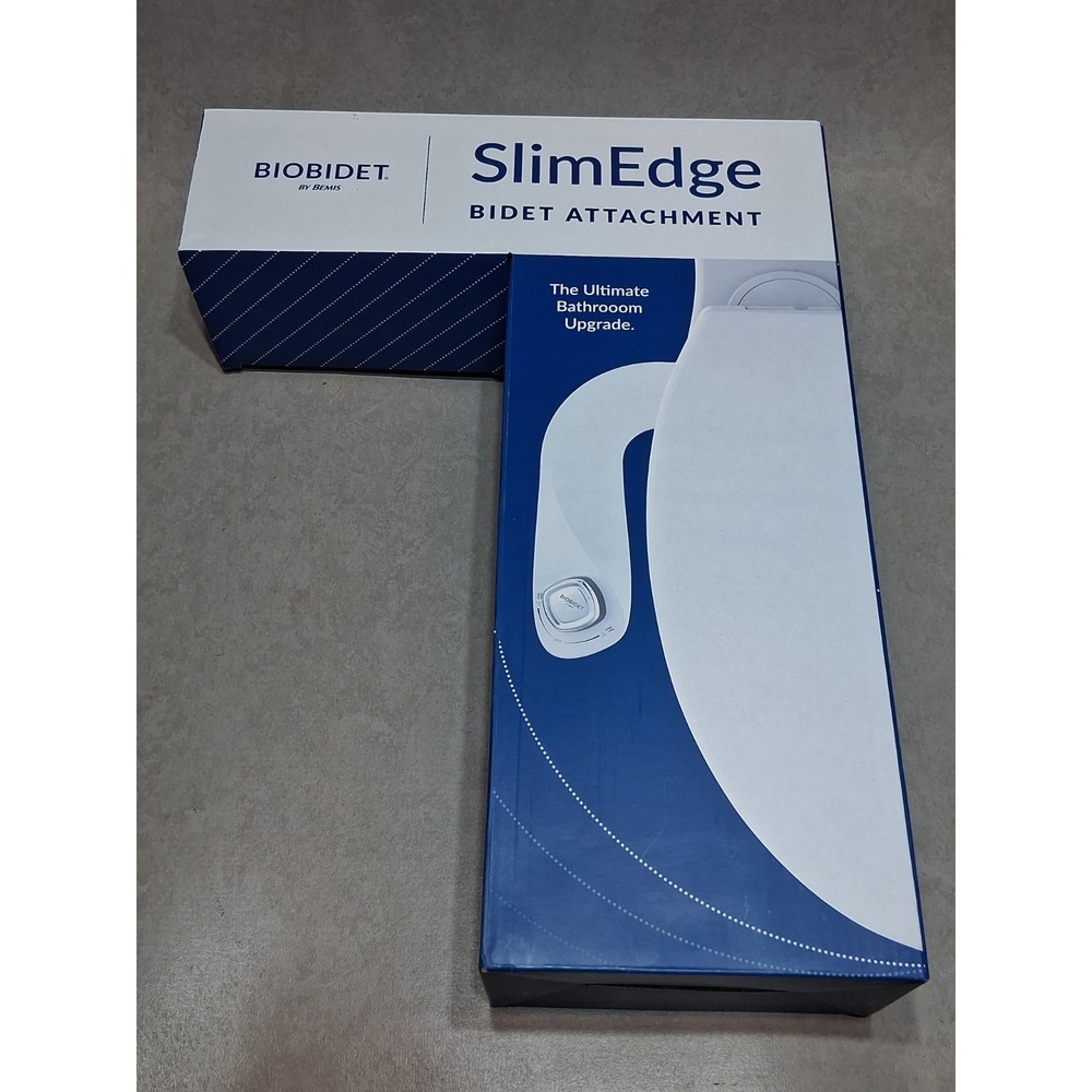 Bio Bidet SlimEdge Bidet Attachment for Toilet, Non Electric, Dual Nozzles